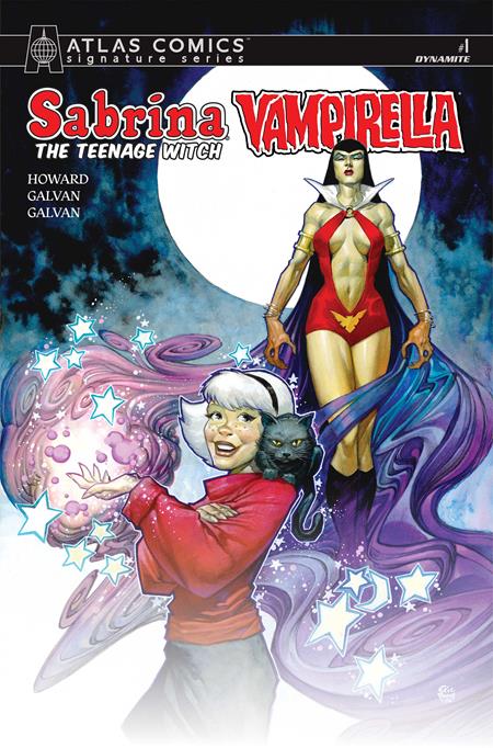 Sabrina The Teenage Witch / Vampirella #1 Cover L Eric Powell Atlas Ed Signed by T. Howard