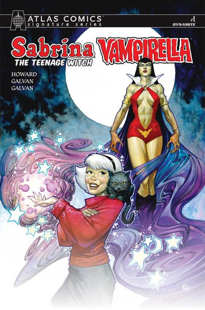 Sabrina The Teenage Witch / Vampirella #1 Cover L Eric Powell Atlas Ed Signed by T. Howard