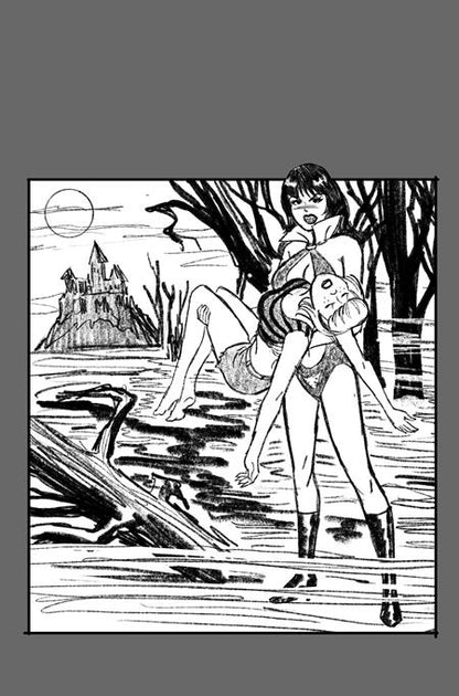 Sabrina The Teenage Witch / Vampirella #1 Cover M 1:10 Bill Galvan Pencils