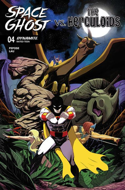 Space Ghost Vs. The Herculoids #4 Cover B Drew Moss