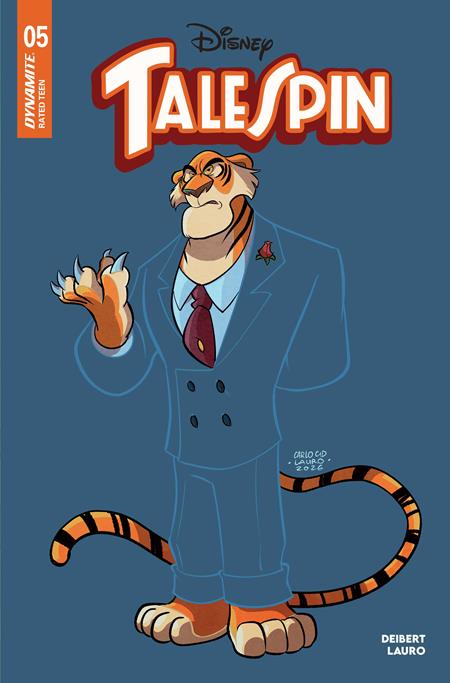 Talespin #5 Cover C Carlo Lauro Color Bleed