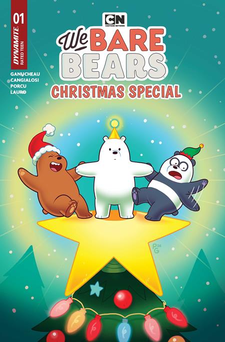 We Bare Bears Christmas Special #1 Cover A Paulina Ganucheau
