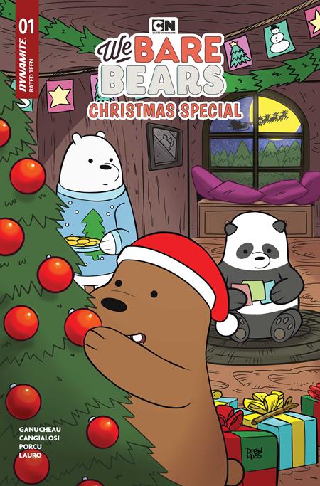 We Bare Bears Christmas Special #1 Cover B Drew Moss