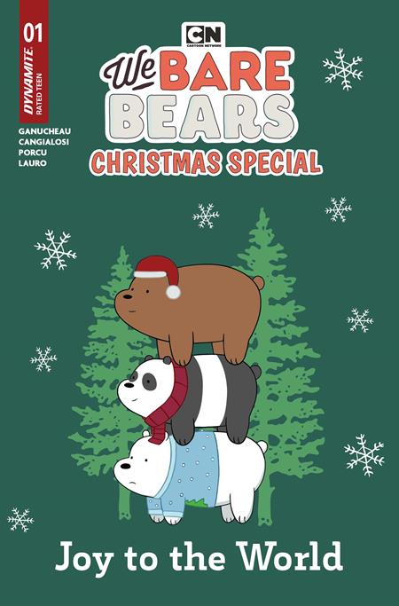 We Bare Bears Christmas Special #1 Cover D Greeting Card