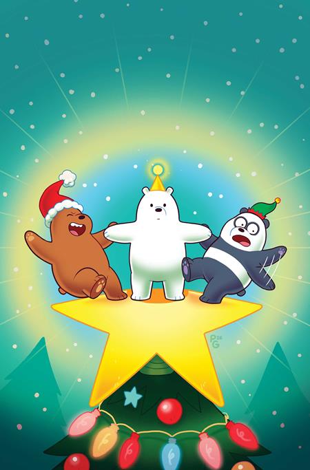 We Bare Bears Christmas Special #1 Cover F Paulina Ganucheau LTD Virgin