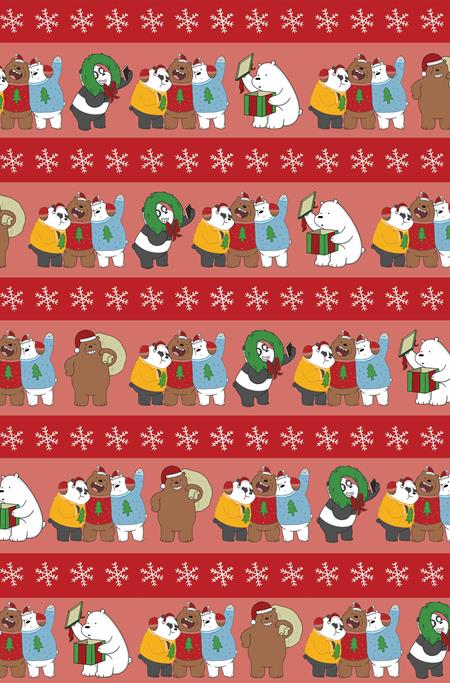 We Bare Bears Christmas Special #1 Cover H 1:10 Wrapping Paper Virgin
