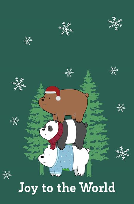 We Bare Bears Christmas Special #1 Cover I 1:15 Greeting Card Virgin