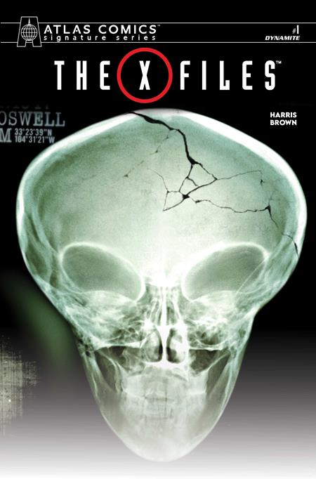 X-Files (2026) #1 Cover I Roswell Photo Atlas Ed Signed by J. Harris