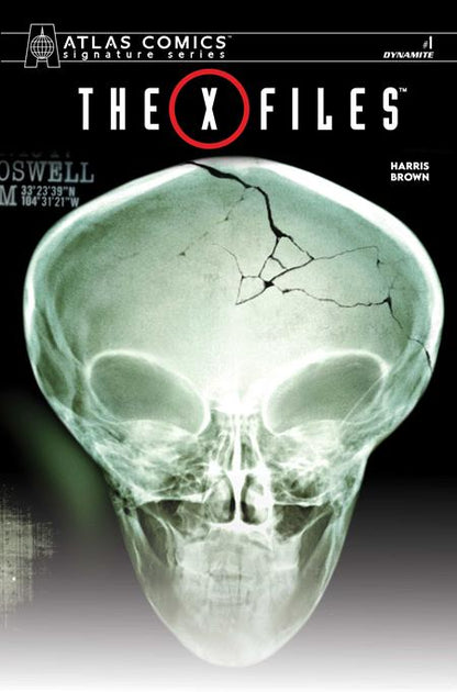 X-Files (2026) #1 Cover I Roswell Photo Atlas Ed Signed by J. Harris