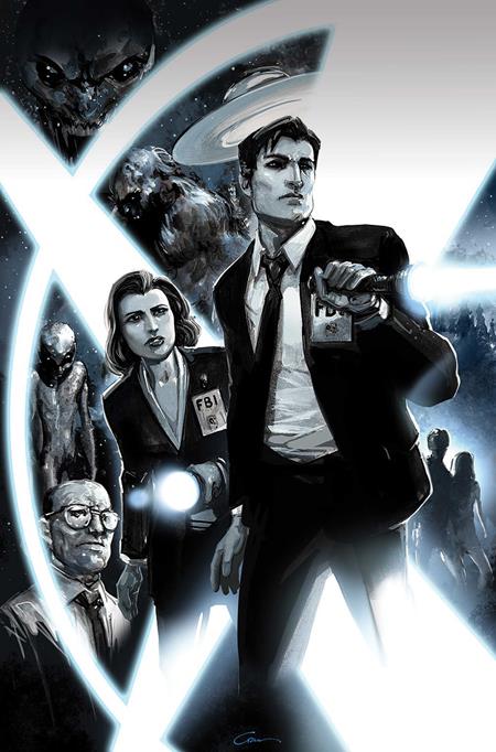 X-Files (2026) #1 Cover J Clayton Crain Metal Premium