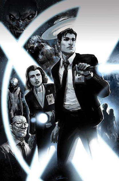 X-Files (2026) #1 Cover J Clayton Crain Metal Premium