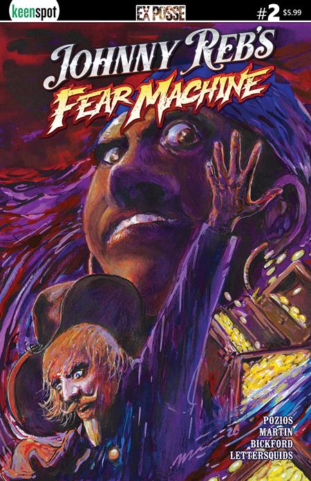 Johnny Reb's Fear Machine #2 Cover B Manuel Martin Peniche