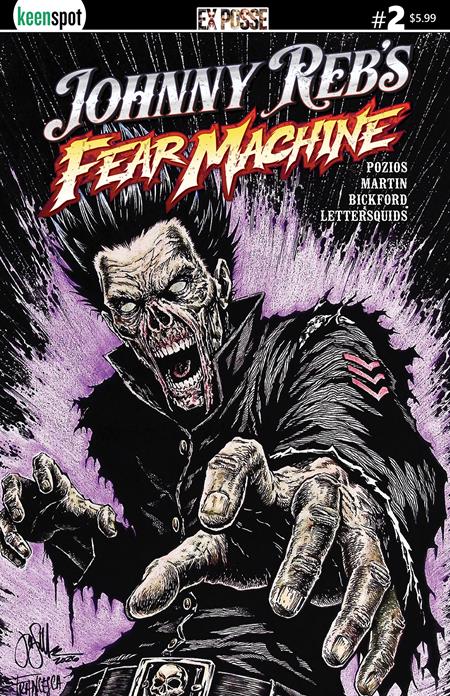 Johnny Reb's Fear Machine #2 Cover C Jason Moore