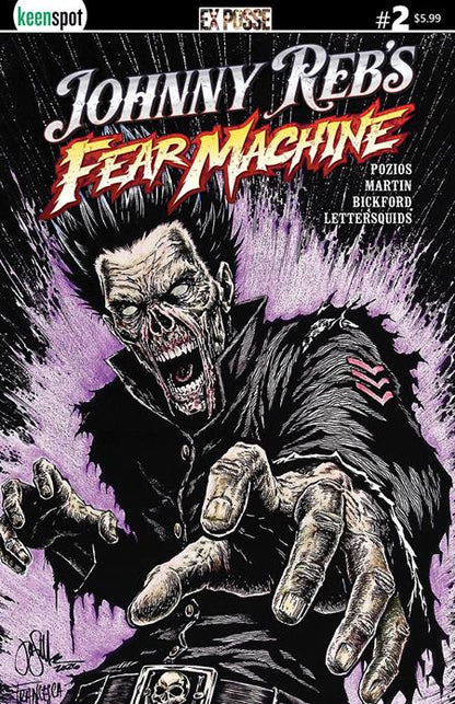 Johnny Reb's Fear Machine #2 Cover C Jason Moore