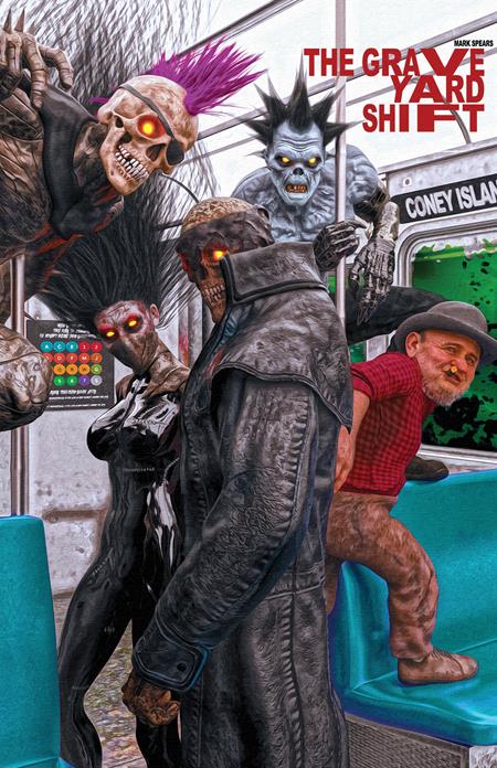 Mark Spears Graveyard Shift #2 Cover B Mark Spears New Shift on the Block