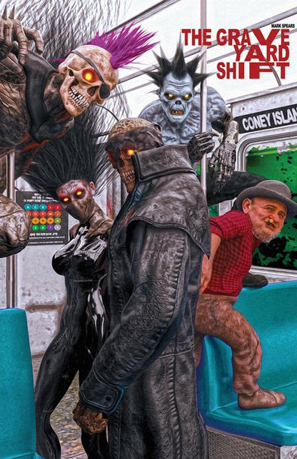 Mark Spears Graveyard Shift #2 Cover B Mark Spears New Shift on the Block