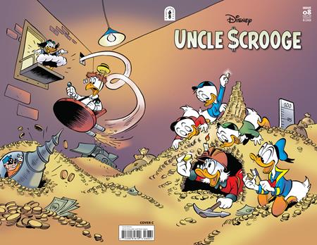 Uncle Scrooge Legacy #468 Cover C 1:10 Daan Jippes Ulrich Schroeder Wrap