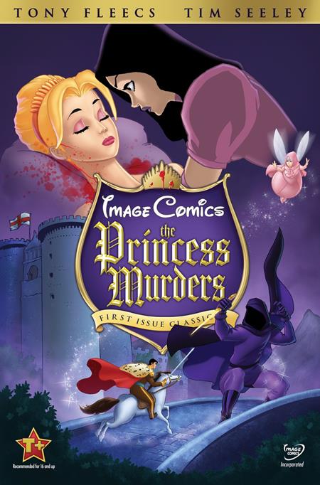 The Princess Murders #1 Cover D Tim Seeley Sleeping Beauty Animation Hom