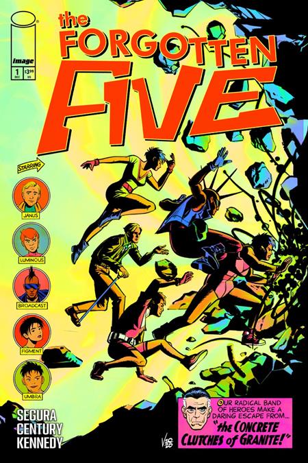 The Forgotten Five #1 Cover A Nickolej Villiger