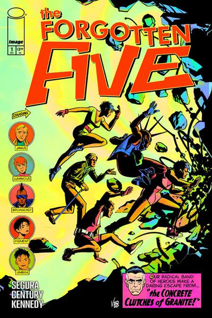 The Forgotten Five #1 Cover A Nickolej Villiger