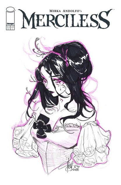 Merciless #1 (Of 4) Cover K 1:500 Mirka Andolfo Original Sketch