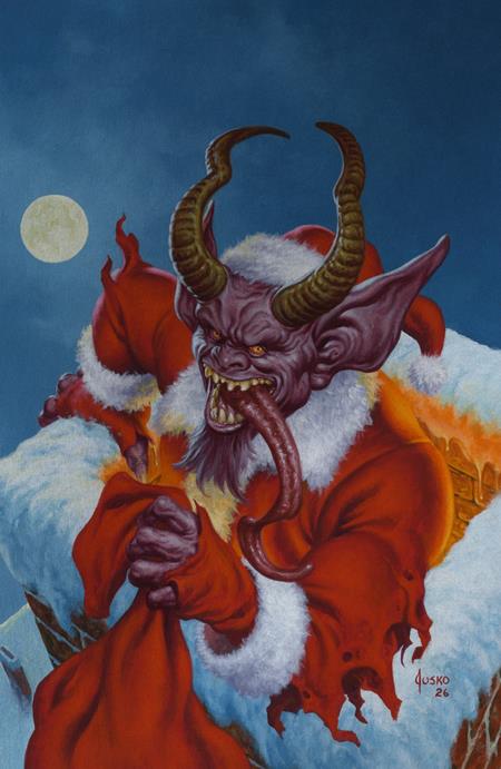 Dread the Halls 2026 #1 Cover F 1:100 Joe Jusko Virgin Foil