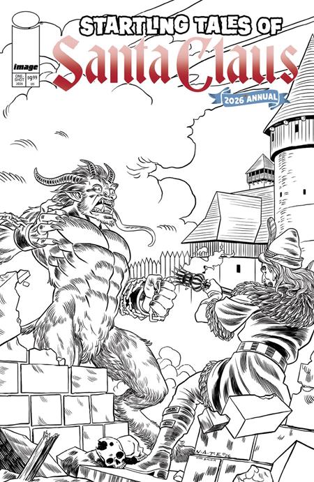 Startling Tales of Santa Clause 2026 Annual #1 Cover F 1:50 Nate Bellegarde