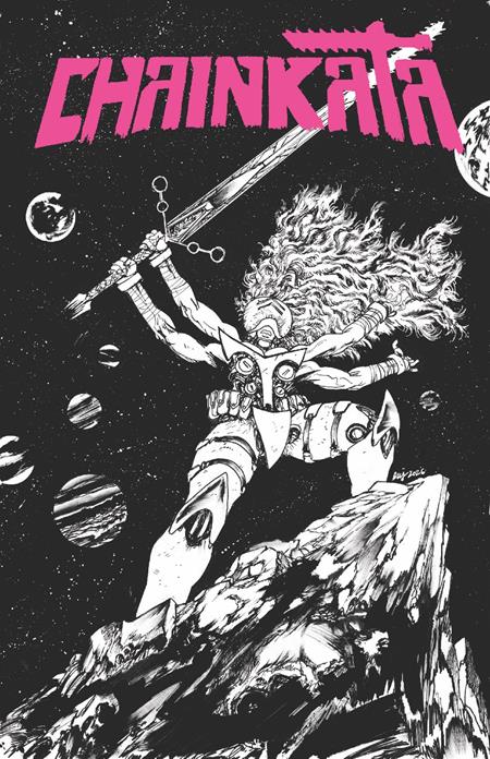 Chainkata #2 Cover B Daniel Warren Johnson B&W