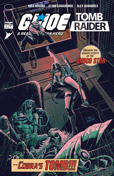 G.I. Joe: A Real American Hero Tomb Raider #3 (Of 5) Cover D 1:25 Chris Mooneyham Vintage Joe