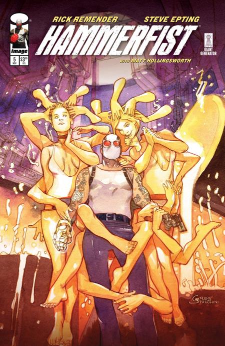 Hammerfist #5 Cover B Greg Tocchini