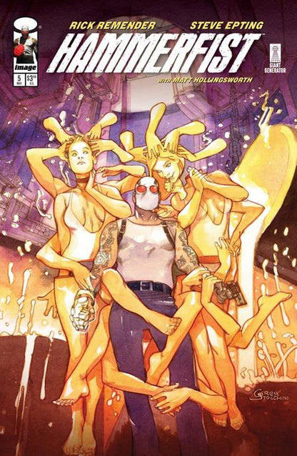 Hammerfist #5 Cover B Greg Tocchini