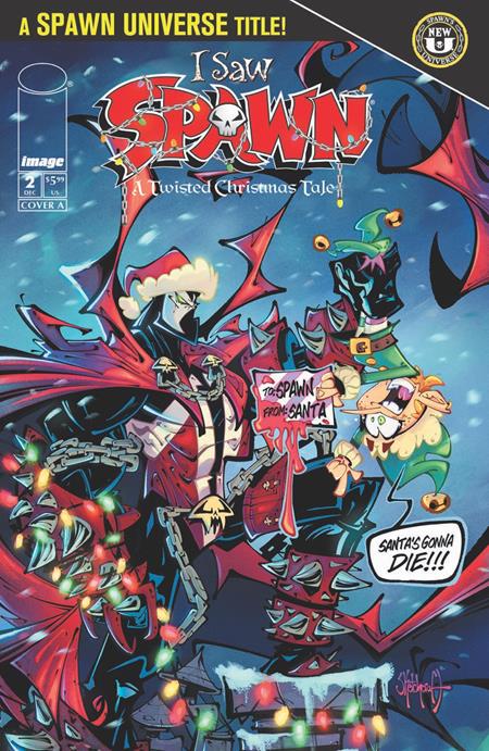 I Saw Spawn A Twisted Christmas Tale #2 (Of 2) Cover A Rob Sketchcraft Duenas