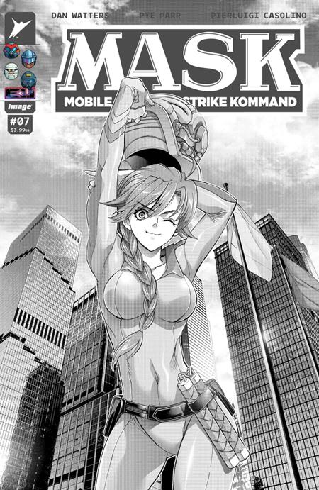 MASK #7 Cover E 1:50 Satoshi Shiki Manga