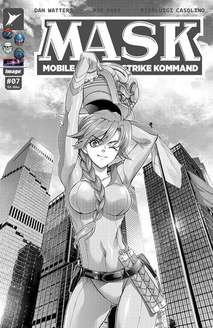 MASK #7 Cover E 1:50 Satoshi Shiki Manga
