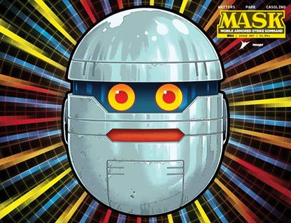 MASK #7 Cover H Pye Parr & Luke Preece Die Cut Mask