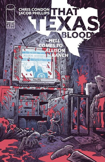 That Texas Blood: Hell Comes to Allison Ranch #4 (Of 6) Cover B Juni Ba