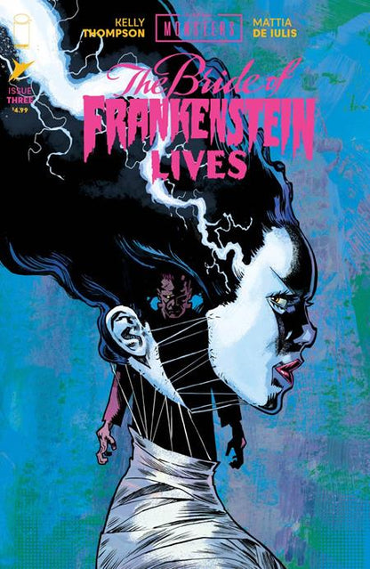Universal Monsters: The Bride of Frankenstein Lives #3 (Of 4) Cover F 1:75 Michael Walsh