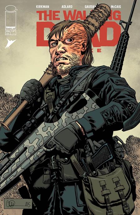 The Walking Dead DLX #151 Cover B Charlie Adlard & Dave Mccaig