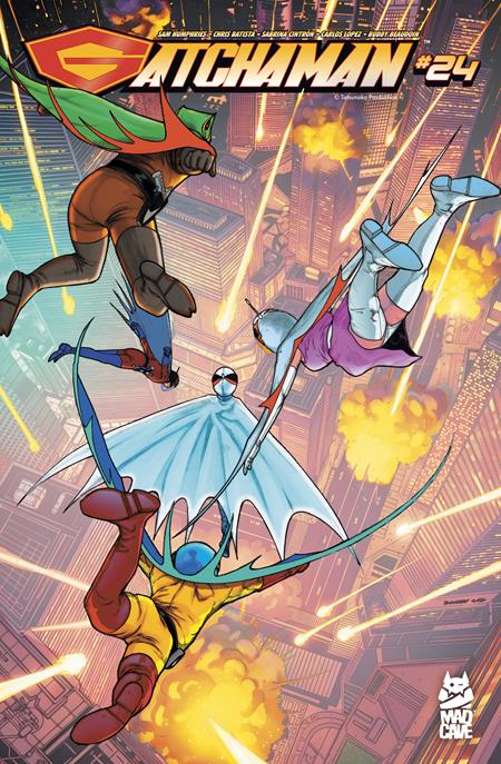 Gatchaman #24 Cover B Alex Sanchez
