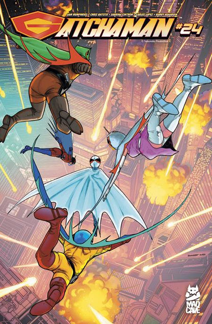 Gatchaman #24 Cover B Alex Sanchez