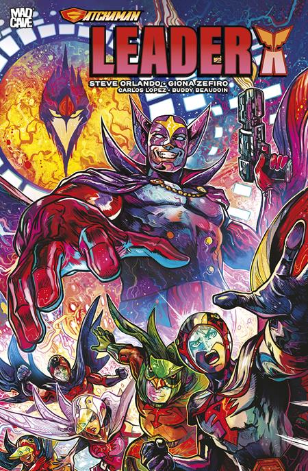 Gatchaman Leader X #1 Cover A Vincenzo Riccardi