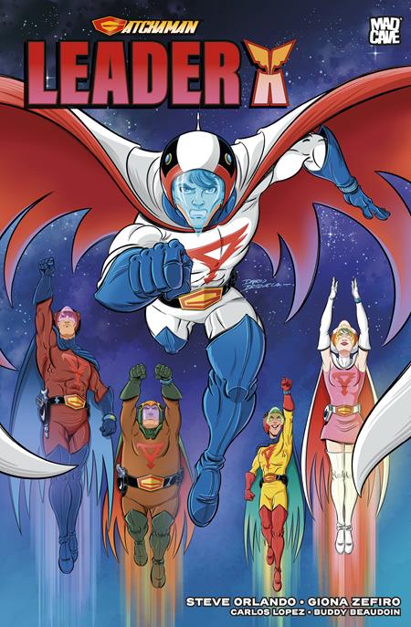 Gatchaman Leader X #1 Cover B Dario Brizuela