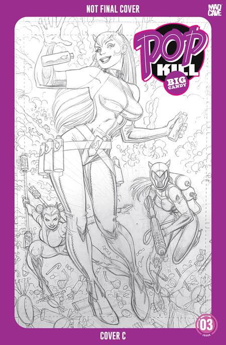 Pop Kill: Big Candy #3 (Of 4) Cover C Art Adams