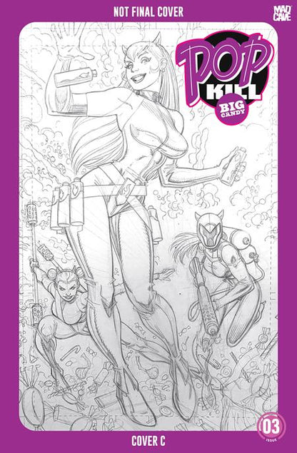 Pop Kill: Big Candy #3 (Of 4) Cover C Art Adams