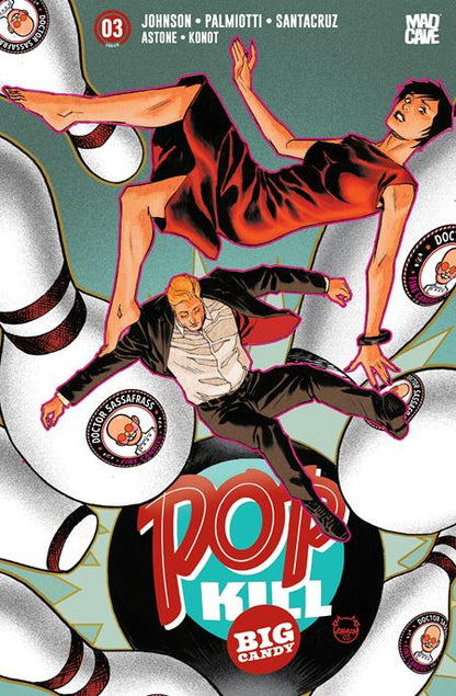 Pop Kill: Big Candy #3 (Of 4) Cover E Dave Johnson Foil