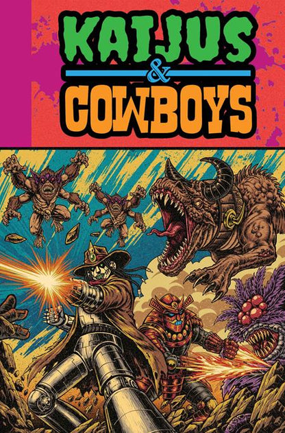 Kaijus & Cowboys #3 (Of 12) Cover B Ferxpain EC Comics