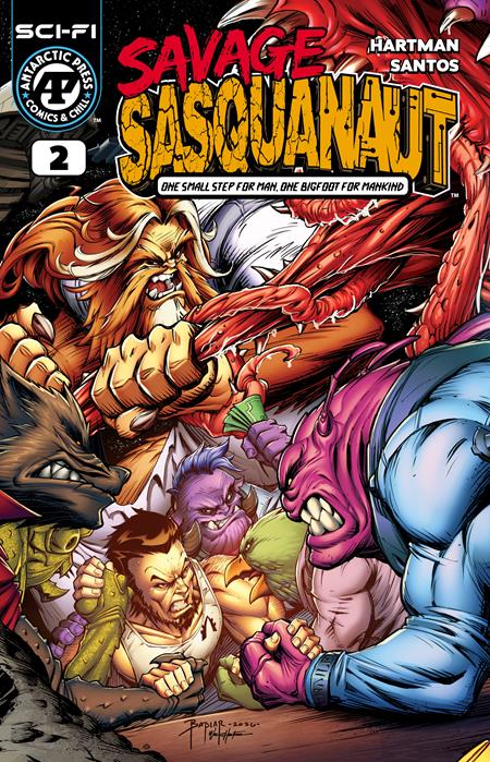 Savage Sasquanaut #2 Cover A Craig Babiar