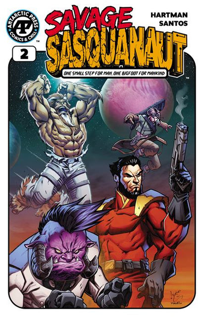 Savage Sasquanaut #2 Cover B Chahine Ladjouze