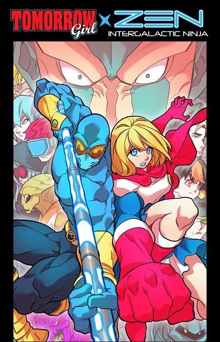 Tomorrow Girl X Zen Intergalactic Ninja #1 (Of 2) Cover A Erwin Prasteya