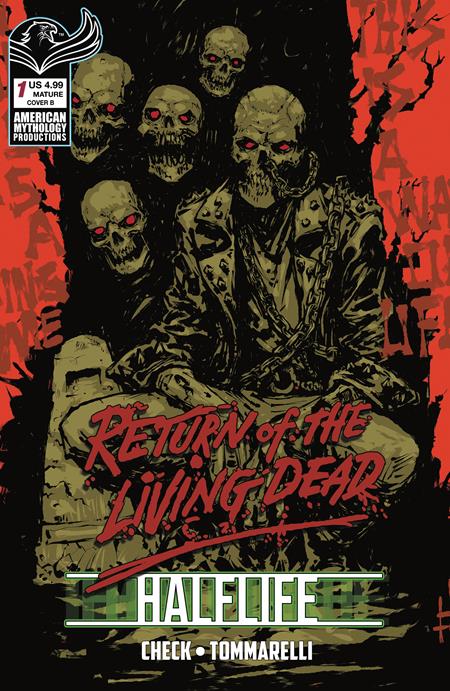 Return of the Living Dead: Half/Life #1 Cover B Godmachine